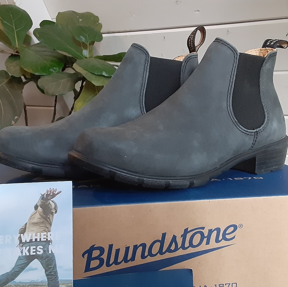 Blundstone Rustic Black Ankle Boot